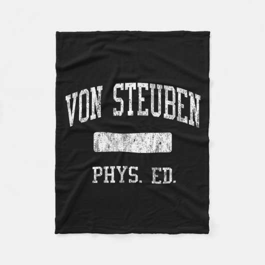 Von Steuben High School Hs Chicago Il Phys Ed  Fleecedecke (Vorderseite)