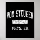Von Steuben High School Hs Chicago Il Phys Ed  Poster (Vorne)