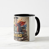 Von Student bis Absolvent Tasse (VorderseiteRechts)