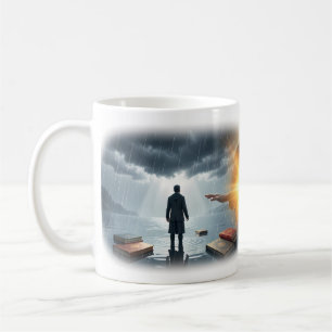 Von Sturm zu sonnendurchfluteter Hoffnung Erneueru Kaffeetasse