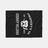 von Sudbury Bulldog Fun 2 Fleecedecke (Vorderseite (Horizontal))