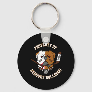von Sudbury Bulldog Schlüsselanhänger