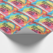 von Superhelden inspirierend- Geschenkpapier (Ecke)
