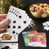 von Superhelden inspirierend- Spielkarten (In Situ)
