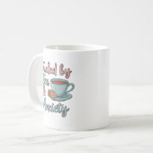 Von Tee und Angst befeuerte Tasse – Lustiger Teeli (Vorderseite Links)