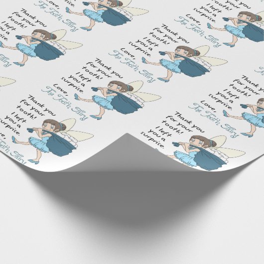 Von Tooth Fairy Geschenkpapier (Ecke)