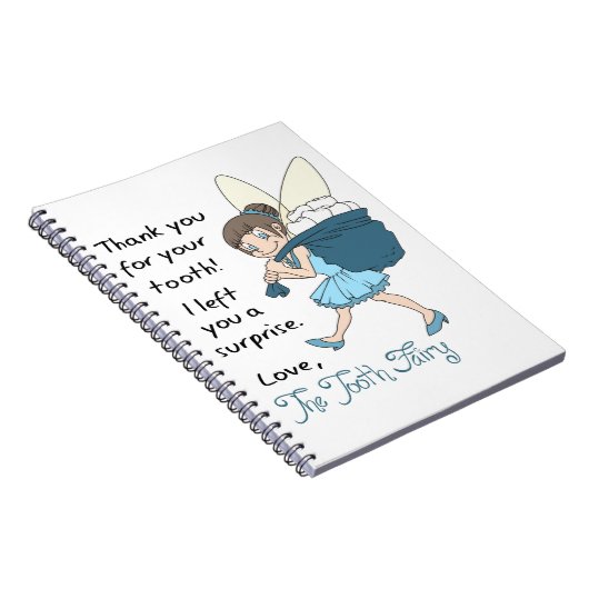 Von Tooth Fairy Notizblock (Rechte Seite)