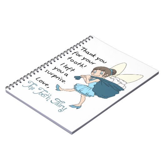 Von Tooth Fairy Notizblock (Linke Seite)