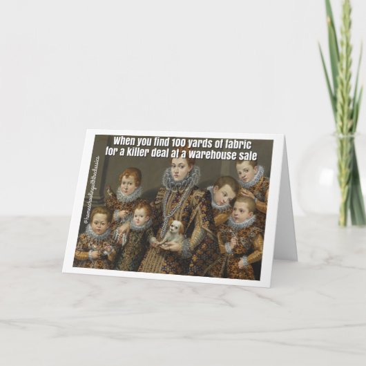 Von Trapp Family Wannabes Karte (Vorderseite)