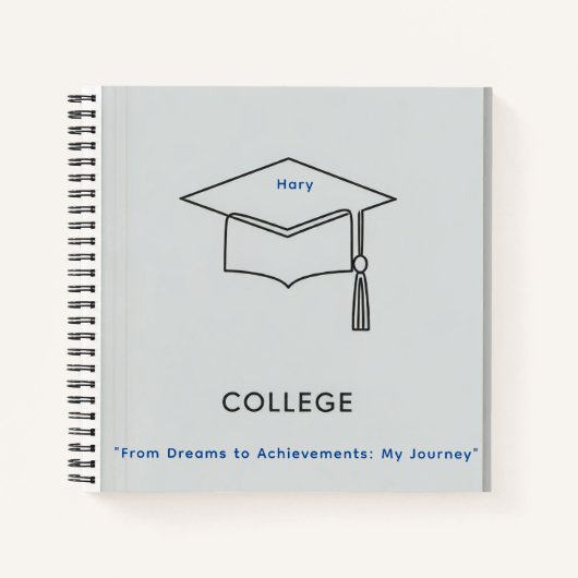 "Von Träumen zu Errungenschaften: Schreiben Sie Ih Notizblock (Vorderseite)