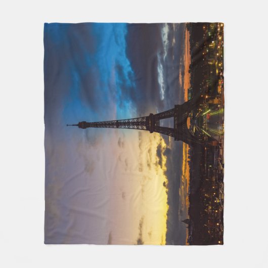 Von Trocadero aus können Sie den Eiffelturm von Ta Fleecedecke (Vorderseite)