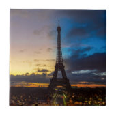 Von Trocadero aus können Sie den Eiffelturm von Ta Fliese (Vorderseite)