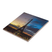 Von Trocadero aus können Sie den Eiffelturm von Ta Fliese (Seite)