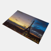 Von Trocadero aus können Sie den Eiffelturm von Ta Fußmatte (Schrägansicht)