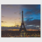 Von Trocadero aus können Sie den Eiffelturm von Ta Geschenkpapier (Flach)