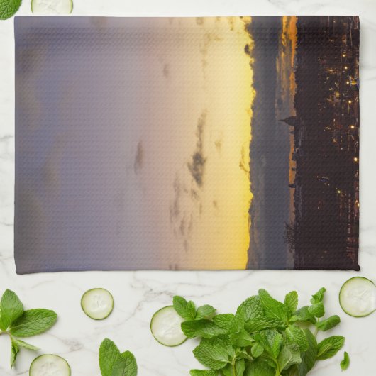 Von Trocadero aus können Sie den Eiffelturm von Ta Geschirrtuch (Gefaltet)