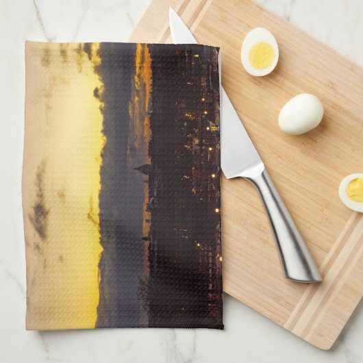 Von Trocadero aus können Sie den Eiffelturm von Ta Geschirrtuch (Viertel Falte)