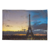 Von Trocadero aus können Sie den Eiffelturm von Ta Kissenbezug (Rückseite)