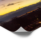 Von Trocadero aus können Sie den Eiffelturm von Ta Poster (Ecke)