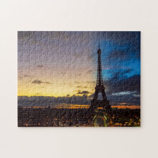 Von Trocadero aus können Sie den Eiffelturm von Ta Puzzle (Horizontal)