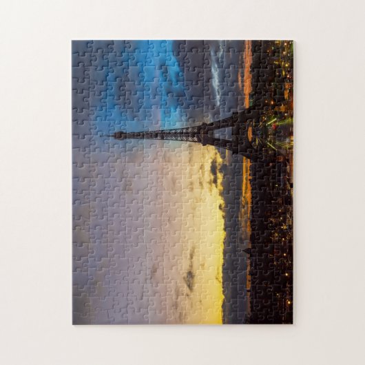 Von Trocadero aus können Sie den Eiffelturm von Ta Puzzle (Vertikal)