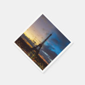 Von Trocadero aus können Sie den Eiffelturm von Ta Serviette (Ecke)