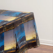 Von Trocadero aus können Sie den Eiffelturm von Ta Tischdecke (Beispiel)