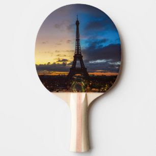 Von Trocadero aus können Sie den Eiffelturm von Ta Tischtennis Schläger