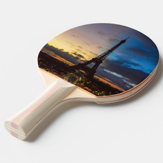 Von Trocadero aus können Sie den Eiffelturm von Ta Tischtennis Schläger (Vorderseite)