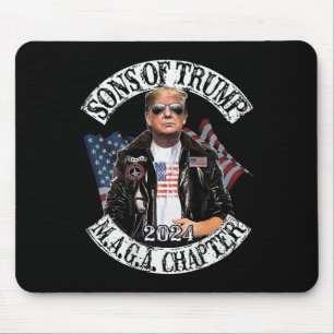 Von Trump Maga Kapitel 2024 (auf der Rückseite) Mousepad