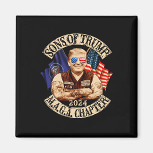 Von Trump Maga Kapitel 2024 lustig Magnet