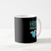 von Twins Family Daddy Vathers Day Future Parters Kaffeetasse (VorderseiteRechts)