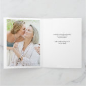 Von uns allen großen FotoCollage Geburtstag Karte (Innenseite)