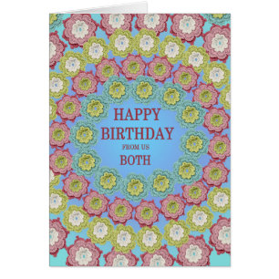 Von uns beiden Geburtstagskirchen-Blume