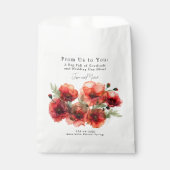 Von uns zu dir Scarlet Petal Serenade Geschenktütchen (Vorderseite)