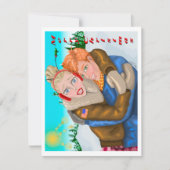 Von uns zu Dir Weihnachts-Grußkarte Karte (Vorderseite)