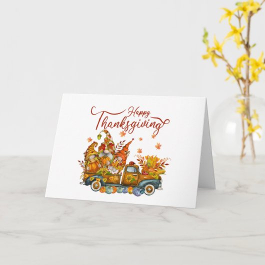 VON UNSEREM GNOME ZU IHREM GNOME (NICHT ZUHAUSE LO KARTE (Gelbe Blume)