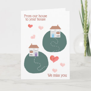 Von unserem Haus bis zu Ihrem Haus vermissen wir S Karte