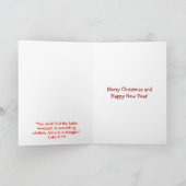 Von unserem Haus zu dir zu Weihnachten (Innenseite)