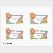 Von unserem Haus zu Ihrem eigenen Aufkleber anpass (Blatt)