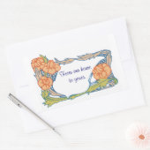 Von unserem Haus zu Ihrem eigenen Aufkleber anpass (Umschlag)