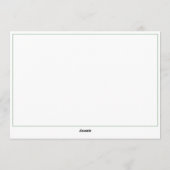 Von unserem Haus zu Ihrem Foto Weihnachten (Rückseite)