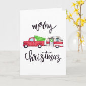 VON "UNSEREM KAMPER" KRISTMAS GREETINS KARTE (Gelbe Blume)