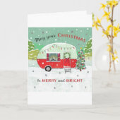 VON "UNSEREM KAMPER" KRISTMAS GREETINS KARTE (Gelbe Blume)