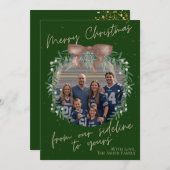 Von unserem Seitenrand zu deinem Foto-Karte Feiertagskarte (Vorne/Hinten)