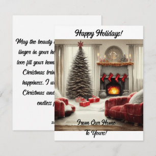 Von unserem Zuhause zu Ihrem Feiertagskarte