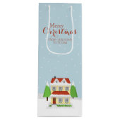 Von unserer Zuhause auf Ihre Geschenktüte Für Weinflaschen (Vorderseite)