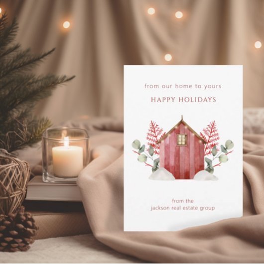 Von unserer Zuhause bis zur Weihnachtskarte Einladung