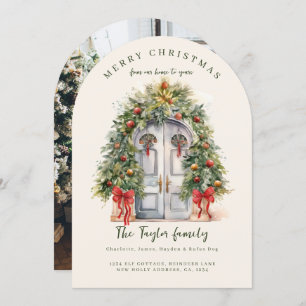 Von unserer Zuhause bis zur Weihnachtskarte Einladung