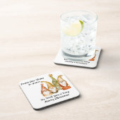 Von unserer Zuhause zu Ihrer auf Getränkeuntersetzer (Rechte Seite)